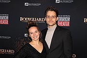 Model & Schauspielerin Darya Gritsyuk und Schauspieler Philip Birnstiel bei der Premiere von Bodyguard Das Musicalam 08.11.2019 (©Foto. Martin Schmitz)